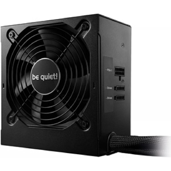 BEQUIET PSU SYSTEM POWER 9 CM 400W BN300, BRONZE CERTIFIED, SEMI-MODULAR AND FLAT CABLES, 12CM QUIET & COOL FAN, 3YW.