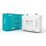 SONOFF Smart Διακόπτης WiFi 4CH R3, 4 θέσεων, 16A, λευκός