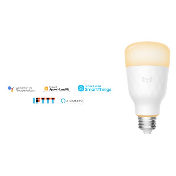 YEELIGHT Smart λάμπα LED YLDP15YL, Wi-Fi, 8.5W, E27, 800lm, 2700K