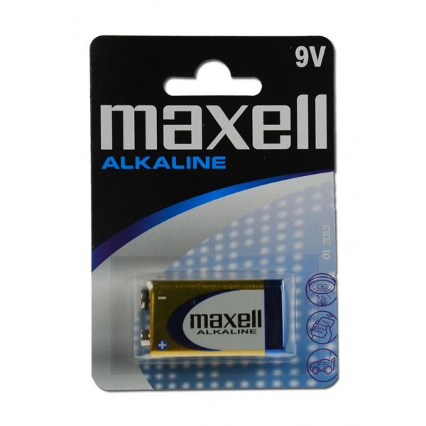 MAXELL μπαταρία 9V ALCALINE