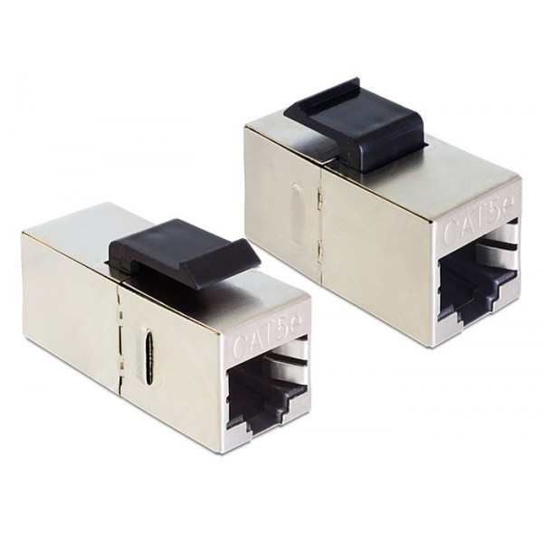 DELOCK Keystone Module RJ45 female, Cat.5e UTP, Compact