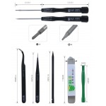 BEST Repair Tool Kit BST-609, για iPhone, 8 τμχ