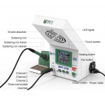 BEST Soldering Station BST-938 με σταθμό απορόφησης καπνού και LED φως