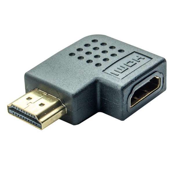 PT adapter HDMI 1.4V(F)/(M) , γωνιακός 90°, right