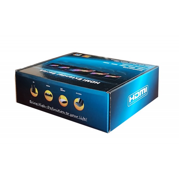 HDMI Video Extender μέσω cat-5e/cat-6e καλωδίου, Full HD, 120m