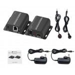 POWERTECH HDMI Video Extender CAB-H114, UTP cat5e/6, Full HD, 3D, IR