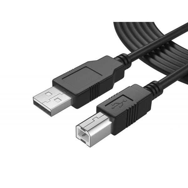 POWERTECH Καλώδιο USB 2.0 σε USB Type B, 1.5m, Black