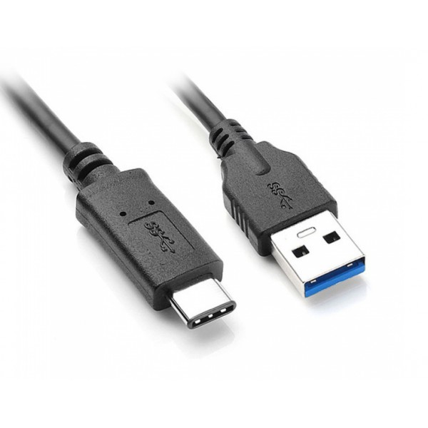 POWERTECH Καλώδιο USB 3.0 σε USB Type C, 2m, Black