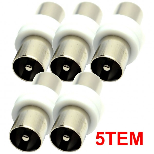 Powertech adapter 9.5mm (M-M) - 5TEM