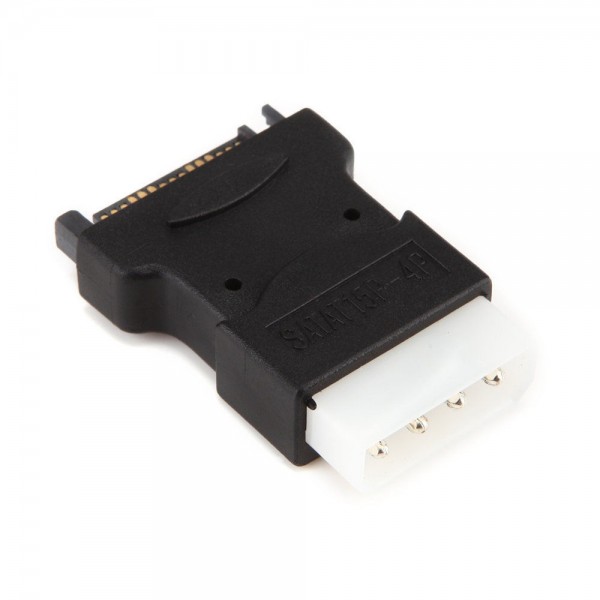 POWERTECH Αντάπτορας από SATA 15-Pin (M) σε 4-Pin Molex