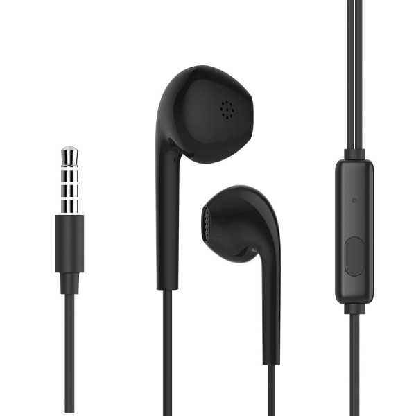 CELEBRAT earphones G12 με μικρόφωνο, 14.2mm, 1.2m, μαύρο