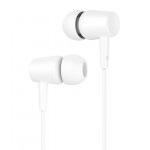 CELEBRAT earphones G13 με μικρόφωνο, 10mm, 1.2m, λευκό