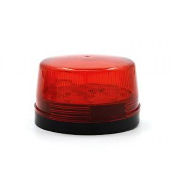 Strobe εσωτερικών και εξωτερικών χώρων, LED, 12V, Red