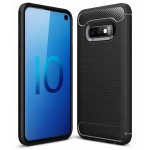 POWERTECH Θήκη Carbon Flex για Samsung Galaxy S10e, μαύρη