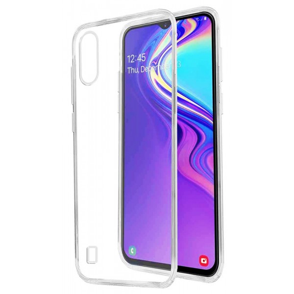 POWERTECH Θήκη Clear 0.5mm TPU για SAMSUNG Galaxy M10, διάφανη