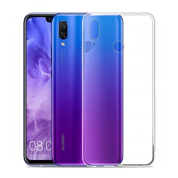 POWERTECH Θήκη Ultra Slim MOB-1290 για Huawei Y9 2019, διάφανη