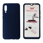 POWERTECH Θήκη Body 360° με Tempered Glass για Xiaomi Mi 9, μπλε