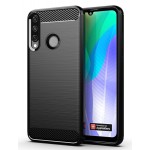 POWERTECH Θήκη Carbon Flex MOB-1524, Huawei Y6p, μαύρη