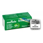 MURATA Μπαταρία λιθίου για ρολόγια SR626SW, 1.55V, No 377, 10τμχ