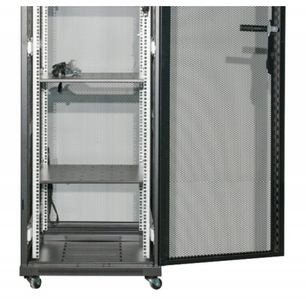 POWERTECH καμπίνα rack 19" NETW-0003, 800 x 800 x 2055mm, 42U