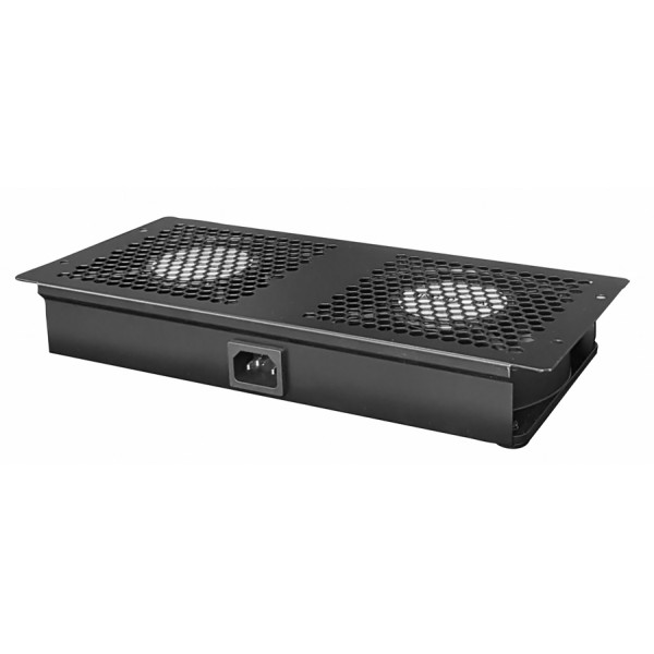 POWERTECH cooling fan για rack NETW-0009, 4x fans, 2x 29.5x13x4cm