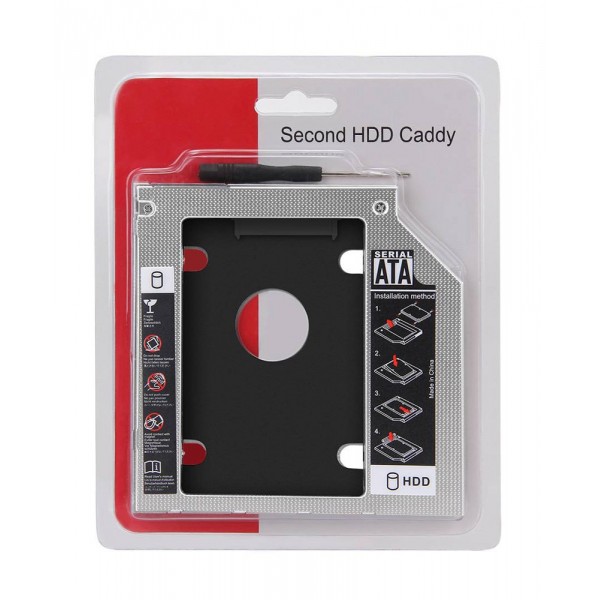 HDD Caddy Sata 2.5", 12.7