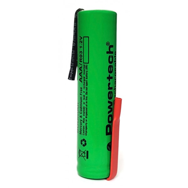 POWERTECH επαναφορτιζόμενη μπαταρία PT-788 800mAh, AAΑ (HR03), 1τμχ