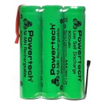 POWERTECH επαναφορτιζόμενη μπαταρία PT-790 800mAh, AAΑ (HR03), 3τμχ