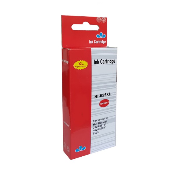 Συμβατό Inkjet για HP, 655, 14.6ml, Yellow