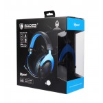 SADES Gaming Headset Mpower, Multiplatform, 3.5mm, 50mm ακουστικά, μπλε