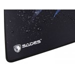 SADES Gaming Mouse Pad Hailstorm, rubber base, 450 x 400mm