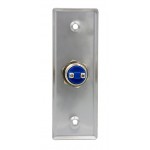 SECUKEY Χωνευτό μπουτόν SCK-CBUTTON1, 3Α, ασημί