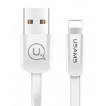 USAMS Καλώδιο USB σε Lightning US-SJ199, 1.2m, λευκό