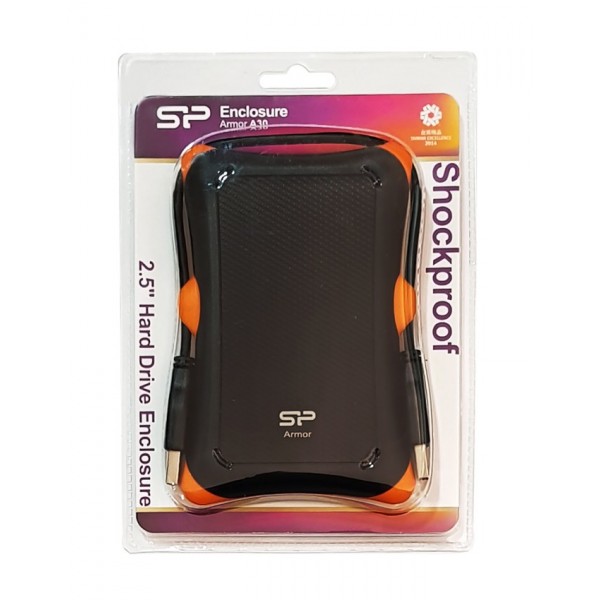 SILICON POWER εξωτερική θήκη Armor 30 για HDD 2.5", USB 3.1, shockproof