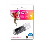 SILICON POWER USB Flash Drive Ultima U02, 32GB, USB 2.0, μαύρο