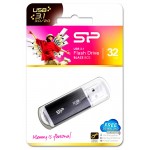 SILICON POWER USB Flash Drive Blaze B02, 32GB, USB 3.0, Black