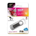 SILICON POWER USB Flash Drive Jewel 80, 32GB, USB 3.1, Titanium