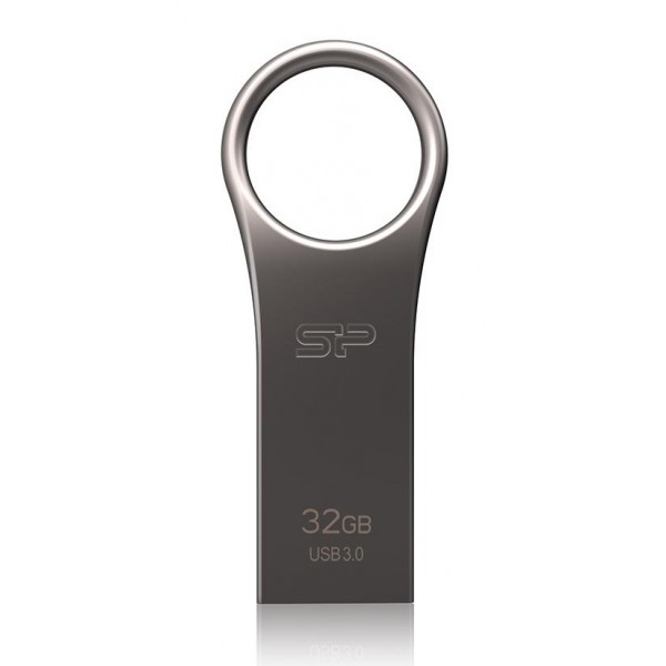 SILICON POWER USB Flash Drive Jewel 80, 32GB, USB 3.1, Titanium