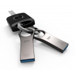 SILICON POWER USB Flash Drive Jewel 80, 64GB, USB 3.0, Titanium