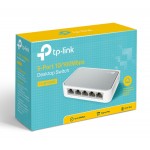 TP-LINK Desktop Switch TL-SF1005D, 5-port 10/100M, Ver. 13.0