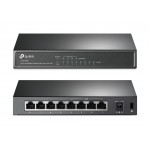 TP-LINK Desktop Switch TL-SF1008P 8 Θυρών, με 4-port POE, Ver. 4.0