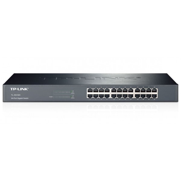 TP-LINK Gigabit Rackmount Switch TL-SG1024 24-Port, Ver. 11