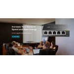 TP-LINK  Easy Smart Switch TL-SG105E,  5-Port Gigabit, Ver. 4.0