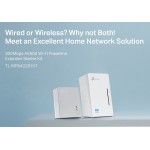 TP-LINK Wi-Fi AV600 Powerline Extender Kit TL-WPA4220, 300Mbps, Ver. 4.0