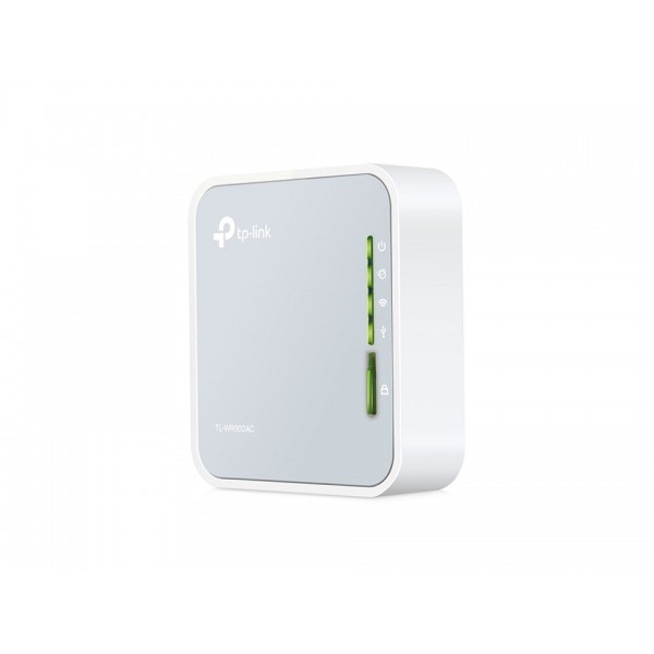 TP-LINK AC750 Wireless Travel Router TL-WR902AC, Ver.1.0