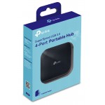 TP-LINK USB hub UH400 USB 3.0, 4x USB 3.0, Ver. 3.0, μαύρο