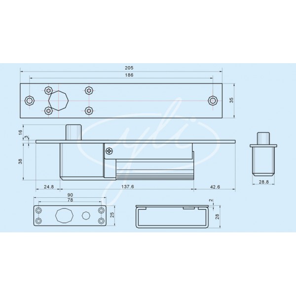 YLI ELECTRONIC Ηλεκτοπύρος YB-100, W/signal