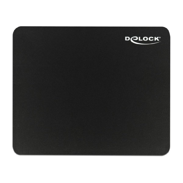 DELOCK mouse pad 12005, 22x18x0.2cm, μαύρο