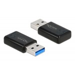 DELOCK USB αντάπτορας δικτύου WLAN 12550, dual band, DFS, μαύρος