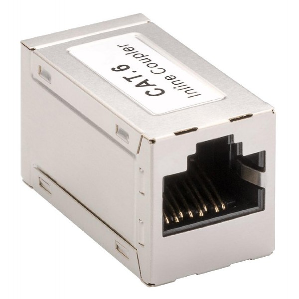 GOOBAY σύνδεσμος RJ45 Cat 6 15217, 250MHz, PoE+, ασημί